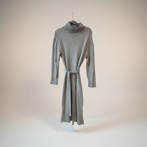 Rails 100% Cashmere Heather Gray Knit Sweater Dress